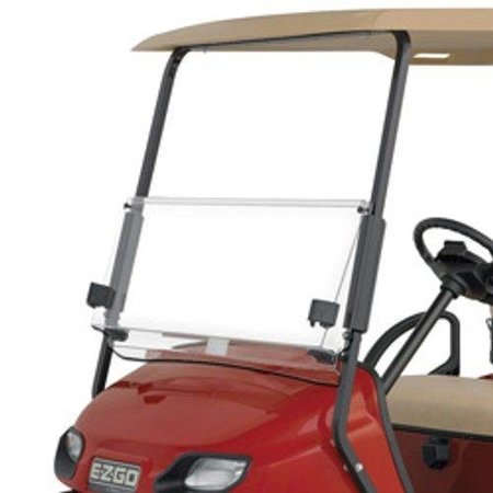 ILC Ezgo/Cushman/Textron Clear Fold Down Windshield KIT 2014 TXT Electric TXT Freedom 2014 Golf Cart CLEAR FOLD DOWN WINDSHIELD KIT 2014 TXT FOR ELECT